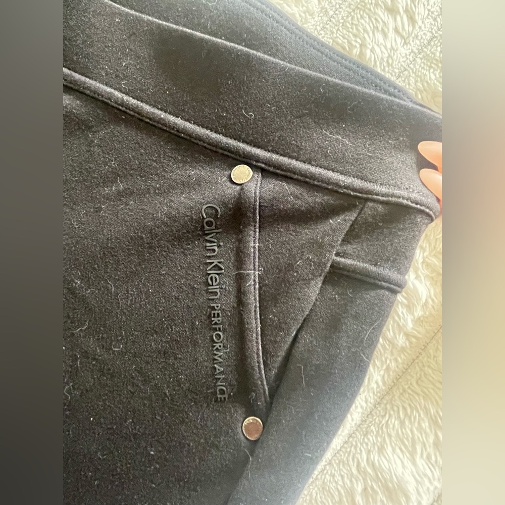 Calvin Klein Performance Black Stretch Pants